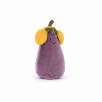 Jellycat Toastie Vivacious Aubergine UK | 98750WCDU
